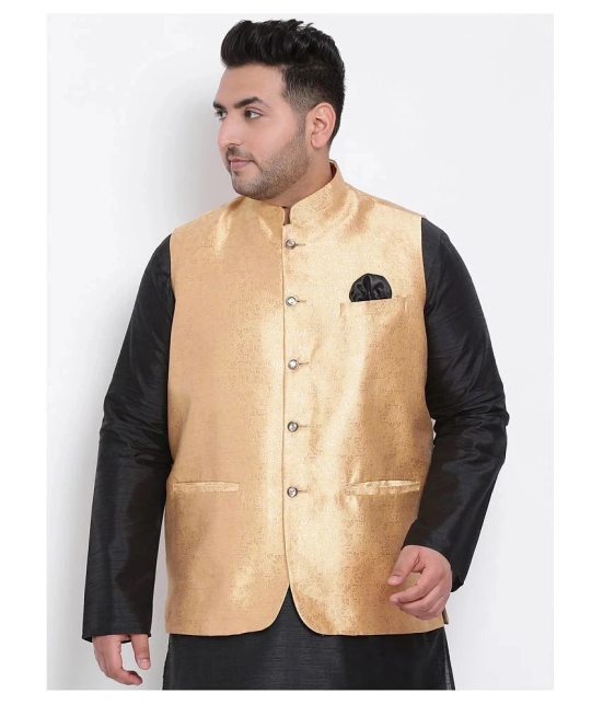 Hangup Multi Cotton Blend Nehru Jacket - None