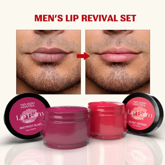 Mens Lip Revival Set