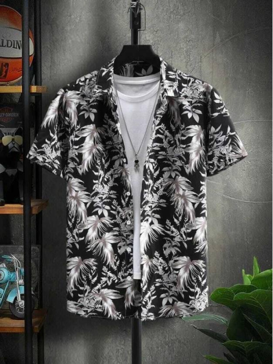 Men Regular Fit Printed Casual Shirt