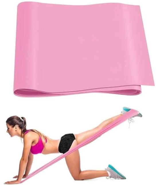 Thera Band Latex Free Resistance Exercise Band, Pack of 1, Pink - Pink