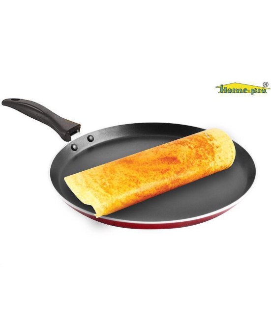 HomePro - Dosa Tawa | Non-Stick Aluminum | Bakelite Handle | Induction & Gas Stove | ( Pack of 1 )