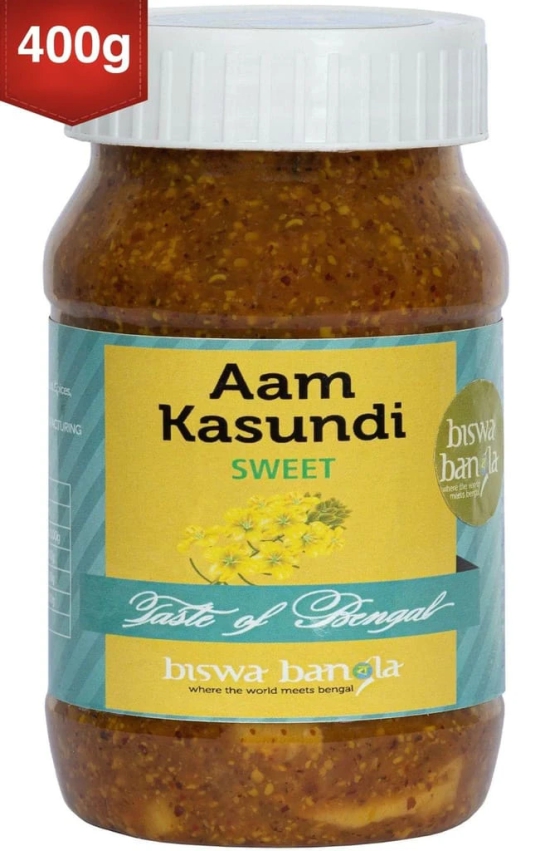 400g Aam Kasundi (Mango-Mustard Sauce / Pickle) - Sweet - set of two packs