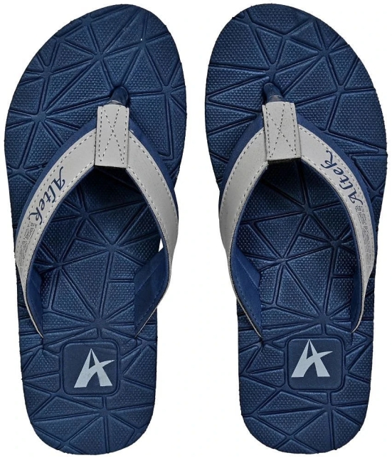 Altek - Blue Mens Thong Flip Flop - None