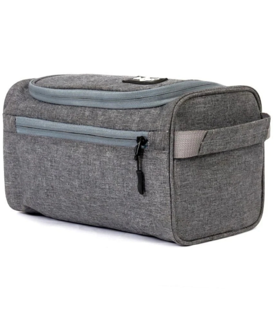 bulfyss Grey Toiletry Bag for Men - Grey