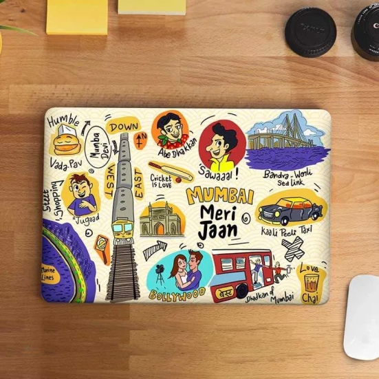 Mumbai Meri Jaan Laptop Skin-17 Inch