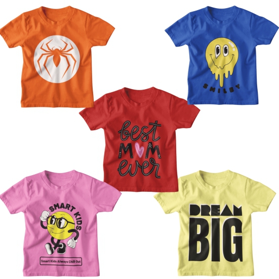 KID'S TRENDS®: Elevate Every Wardrobe - Unisex Pack of 5 for Boys, Girls, and Trendsetting Kids!