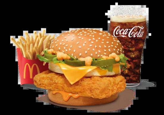 McSpicy Premium Burger Chicken Combo