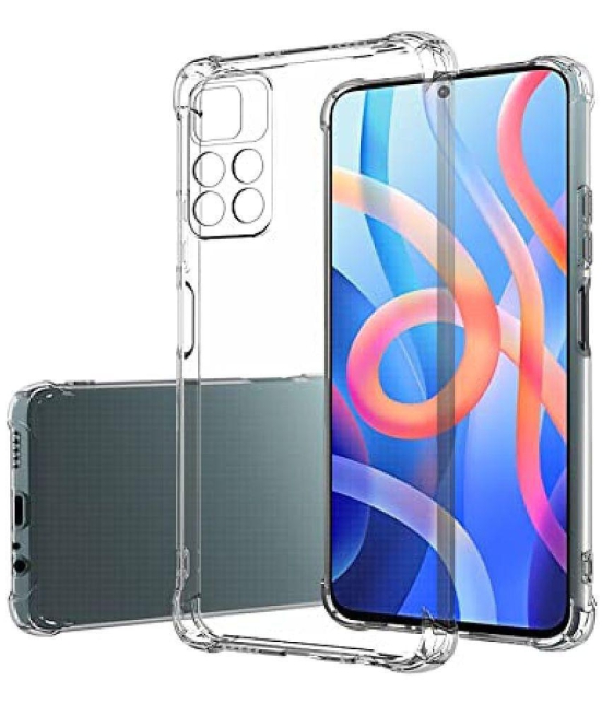 NBOX - Silicon Soft cases Compatible For TPU Glossy Cases Xiaomi Redmi Note 11 ( Pack of 1 ) - Transparent