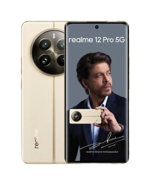 REALME 12 PRO 5G (Color - Navigator Beige, Storage - 256 GB, Ram - 8 GB) by ZALANI COLLECTION NX