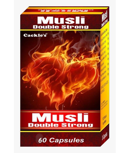 Cackle's Musli Double Strong Ayurvedic Capsule 60 no.s