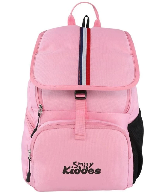 mikebags 10 Ltrs Pink Polyester College Bag - Pink