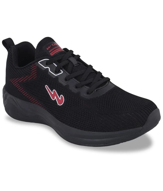 Campus - IMPACT Black Mens Sports Running Shoes - None