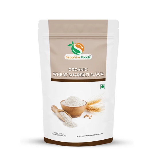 Organic Wheat Sharbati Flour-500gm