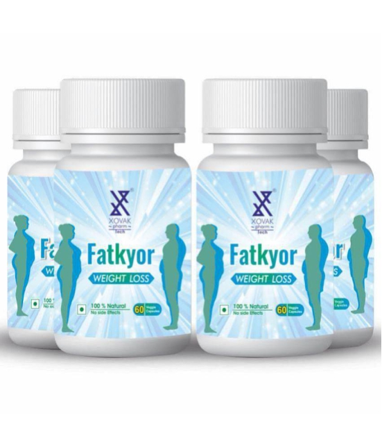 xovak pharmtech - Capsule Fat Loss ( Pack of 4 )