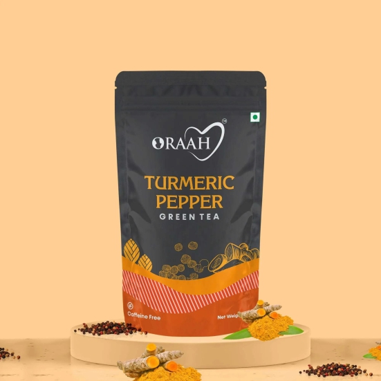 Oraah Turmeric Pepper Green Tea