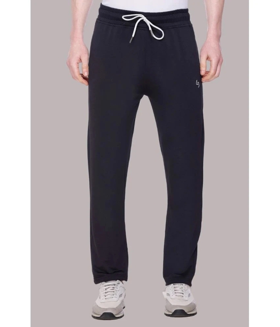 LEEBONEE Black Polyester Blend Mens Trackpants ( Pack of 1 ) - None