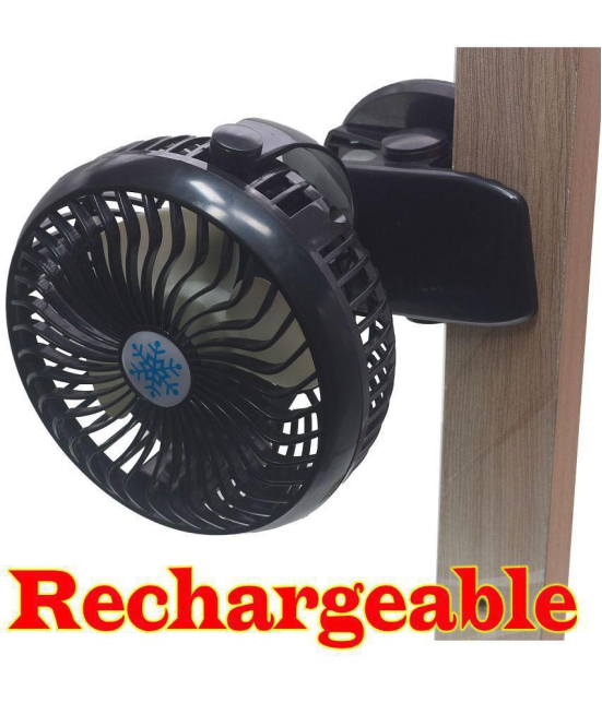 JMALL Rechargeable Fan Mini Clip Rechargeable Fan - Multi Color