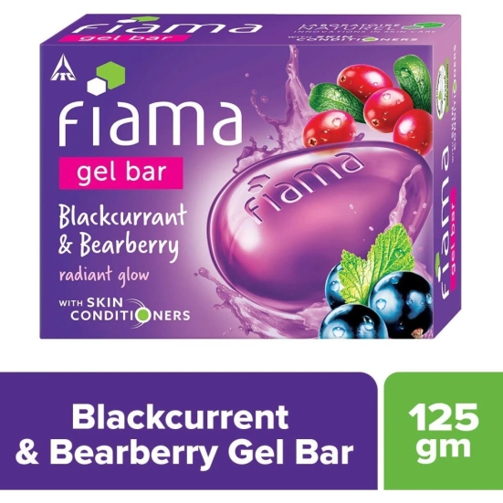 Fiama Gel Bar Blackcurrant & Bearberrygel Soap 115G