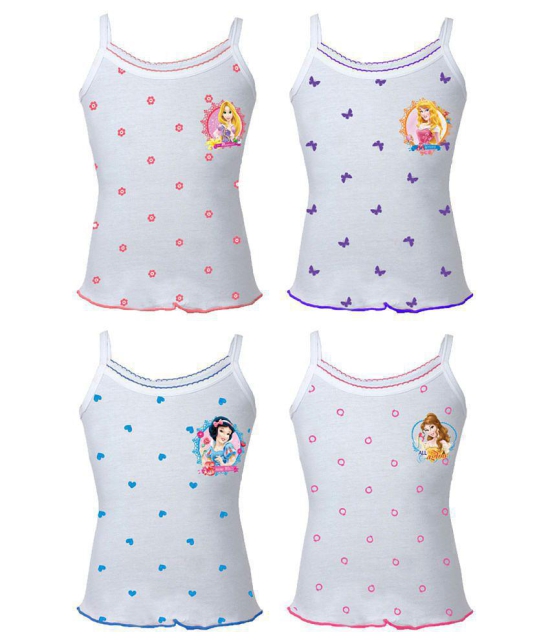 Bodycare Disney Printed Slip For Girls Pack of 4 - 9-10 Years