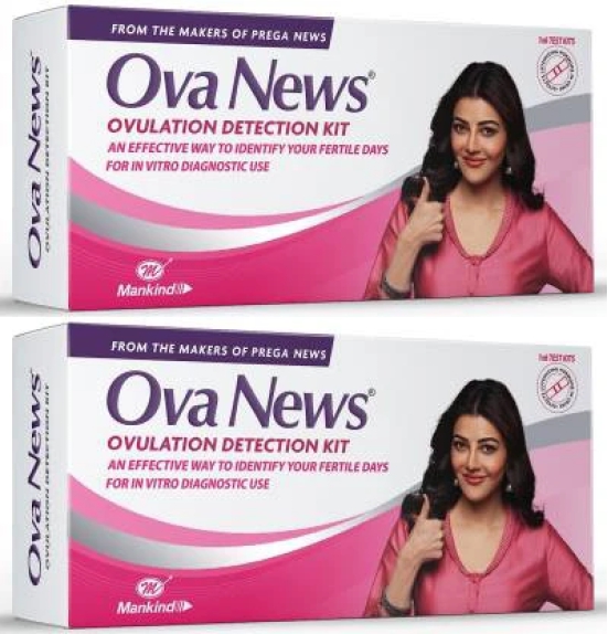 Ova News Ovulation Detection Kit Ovulation Kit  (12 Tests Pack of 2)