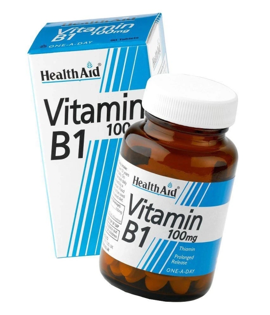 HealthAid Vitamin B1 100mg (Thiamin) - 90 Tablets