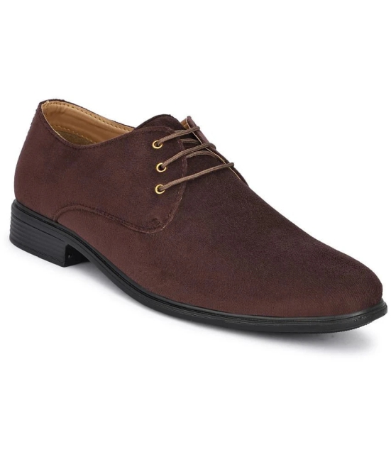 Buxton - Brown Mens Derby Formal Shoes - None