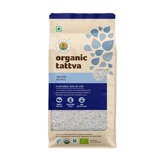 Organic Tatva Organic Idli Rice (1Kg), 1 Pc