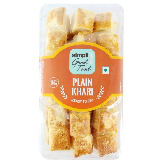 Simpli Good Food Plain Bombay Khari, 200 Gm