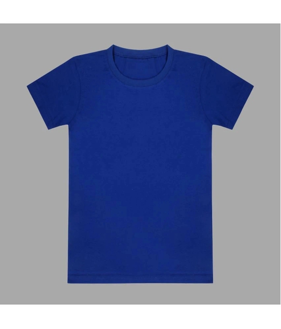 Diaz - Royal Blue Cotton Blend Boys T-Shirt ( Pack of 1 ) - None