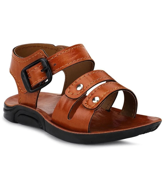 Neobaby Casual Leather Sandal for Kids Boys & Girls (6 Months to 4 Years) - None