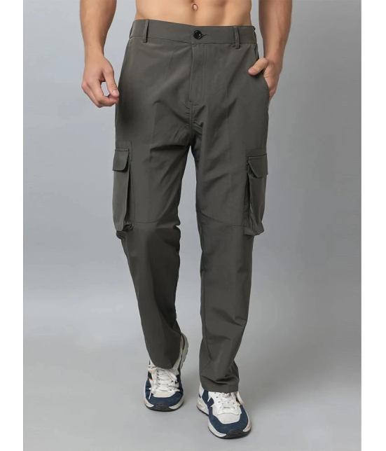 YHA Grey Polyester Mens Sports Trackpants ( Pack of 1 ) - None