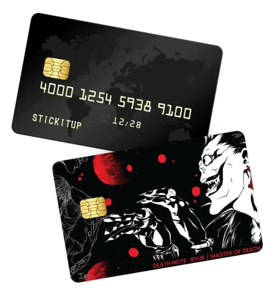 Ryuk, master of death credit card skin