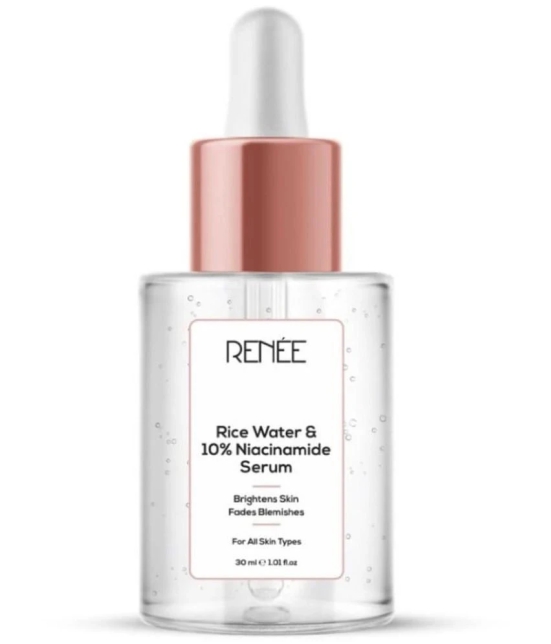 RENEE Rice water & 10 % Niacinamide Serum, Help Reduce Pores, Blemishes & Redness, 30 Ml