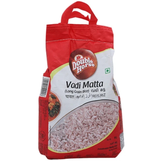 Double Horse Vadi Matta(Long Grain Rice) 5 kg