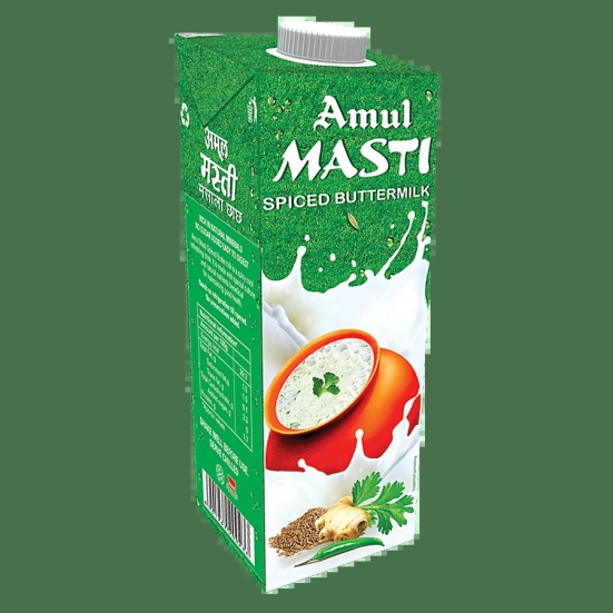 Amul Masti Spiced Butter Milk 1L, 1 Pc