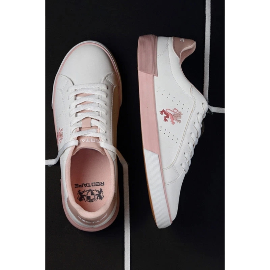 RedTape Women White/Pink  Sneakers