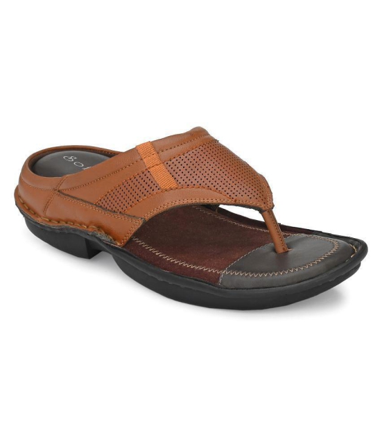 softio Tan Flip Flops - 11