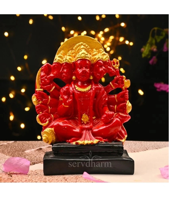 ServDharm Resin Lord Hanuman Idol ( 15.24 cm )