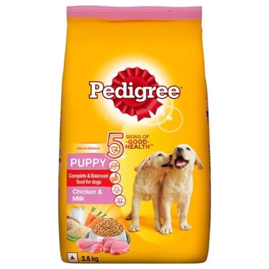 Pedigree Chicken & Milk Puppy Dog Food, 2.8 Kg