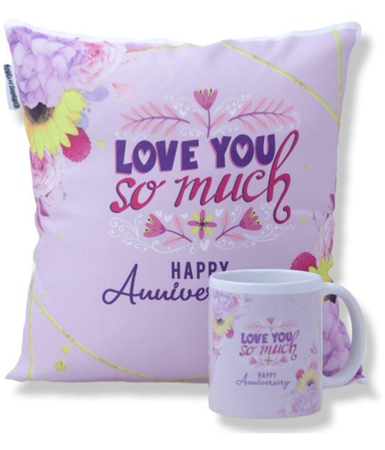 Ros - Multicolor Ceramic Gifting Printed Cushion