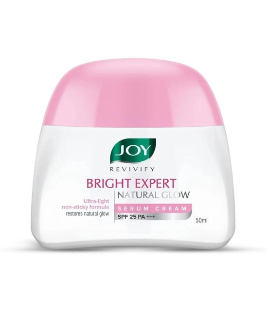 Joy Revivify Bright Expert Brightening Serum Cream SPF 25 A+++ 50g, (Pack of 1)