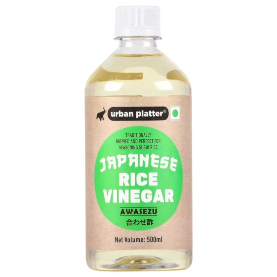 Urban Platter Japanese Rice Vinegar (Awasezu), 500ml [All Natural Vinegar Traditionally Made and Seasoned] - Perfect for Seasoning Sushi Rice