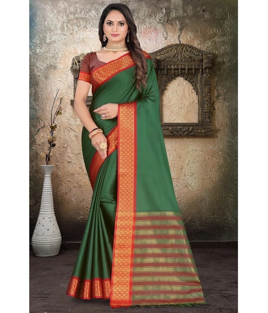 LEELAVATI - Multicolor Silk Saree With Blouse Piece ( Pack of 1 ) - Multicolor