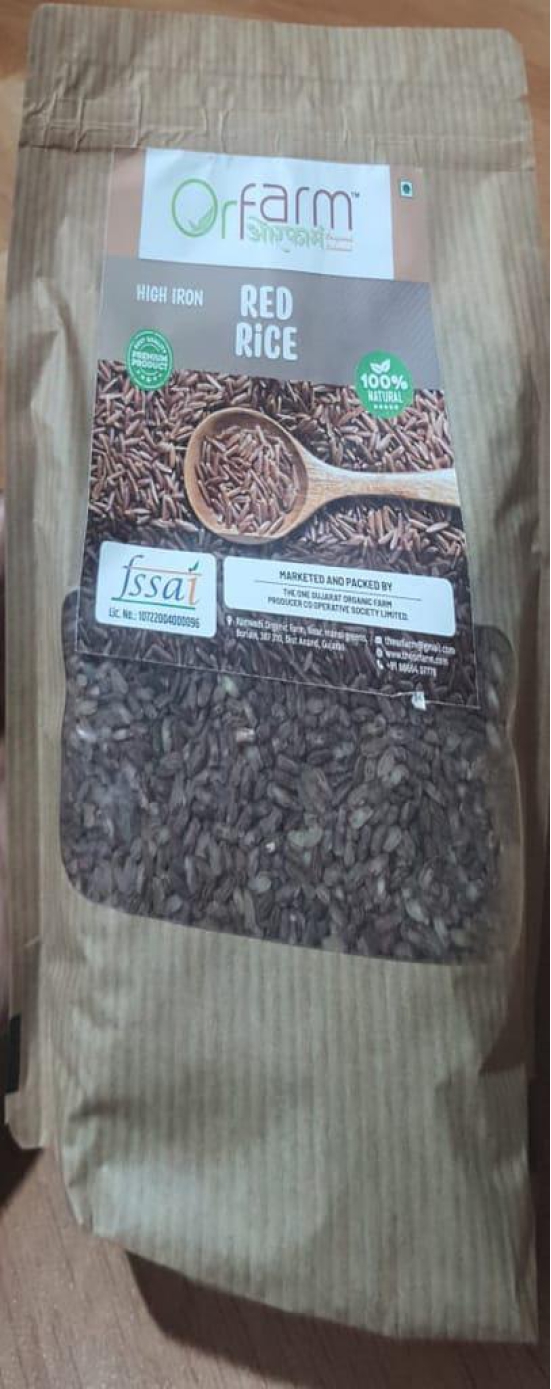 Organic Red Rice