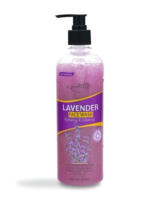 Purobio Hydrating & Softening Lavender Face wash - 500ml