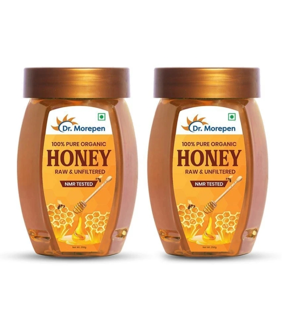 Dr. Morepen 100% Natural & Pure Honey NMR Tested 2 x 250 g Pack of 2