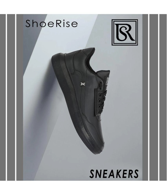 ShoeRise Black Men Sneakers Black Men's Lifestyle - None