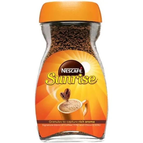 Nescafe Nescafe Sunrise Instant Coffee Powder - Chicory Mix, 190 Gm