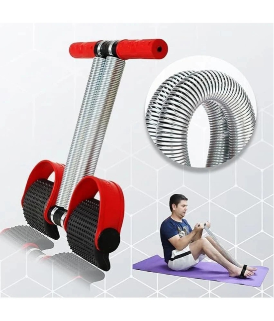 Double Spring Tummy Trimmer for Abs Exercise Fat Burning Equipment for Home & Gym (Pack of 1)