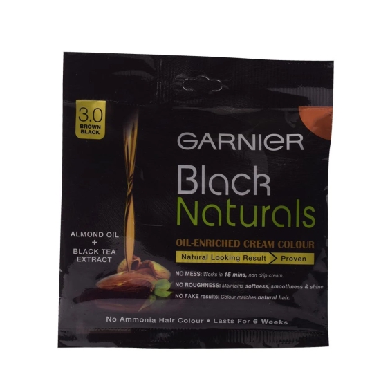 Garnier Black Natural Dark Brown Colour Creme 40ml